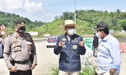 Bupati Sumedang Dampingi Ridwan Kamil Tinjau Kesiapan Tol Cisumdawu Jelang Mudik Lebaran