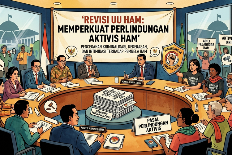 RUU HAM, Komisi XIII DPR Akan Bahas Perlindungan, Pemenuhan, dan Penghormatan HAM