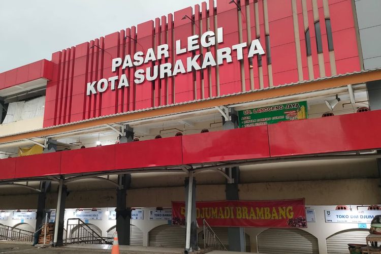 Pasar Legi Kota Solo, Jawa Tengah.