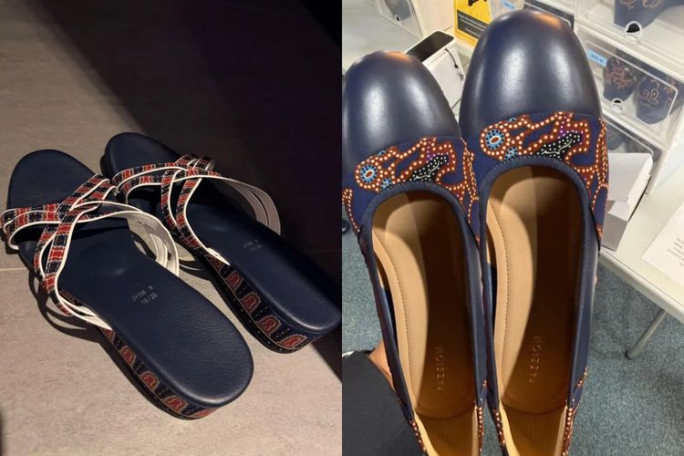 Singapore Airlines Kenalkan Sepatu Motif Batik Baru untuk Pramugarinya