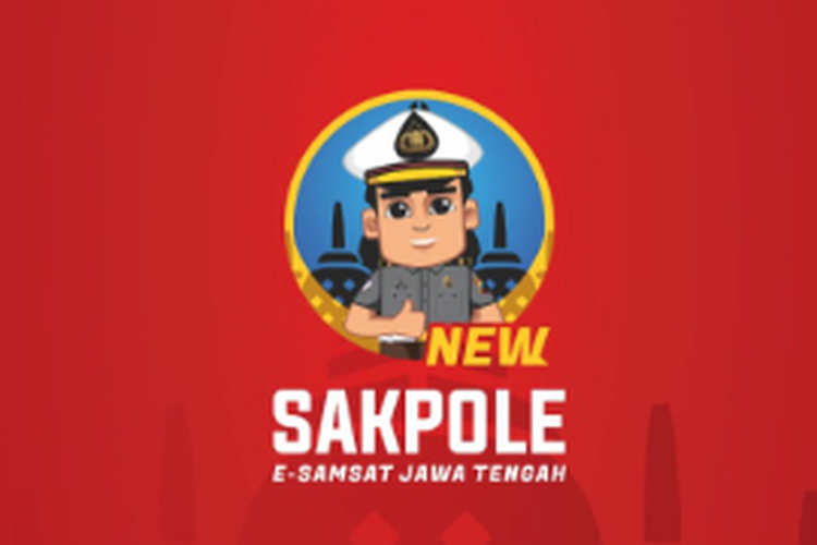 Tangkapan layar aplikasi New Sakpole E-Samsat