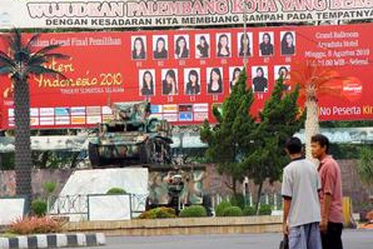 Sebuah papan iklan berukuran jumbo di kawasan Cinde, berdekatan dengan salah satu ikon kota Palembang, sebuah tank peninggalan jaman perang. PPI Sumatera Selatan mendapat dukungan banyak kalangan, termasuk walikota dan gubernur hingga DPRD, melihat sasarannya yang mengedepankan pemberdayaan anak muda, terutama perempuan.