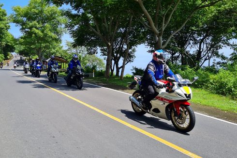 Touring ke Pantai Utara Lombok Pakai Yamaha R15M