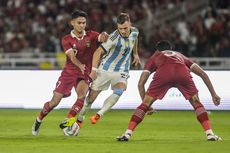 Marselino Ferdinan di Laga Indonesia Vs Argentina: Kecoh Pemain Brighton, Garnacho Lewat