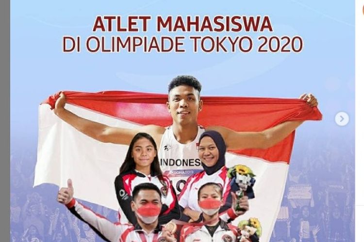 Atlet Mahasiswa di Olimpiade Tokyo 2020