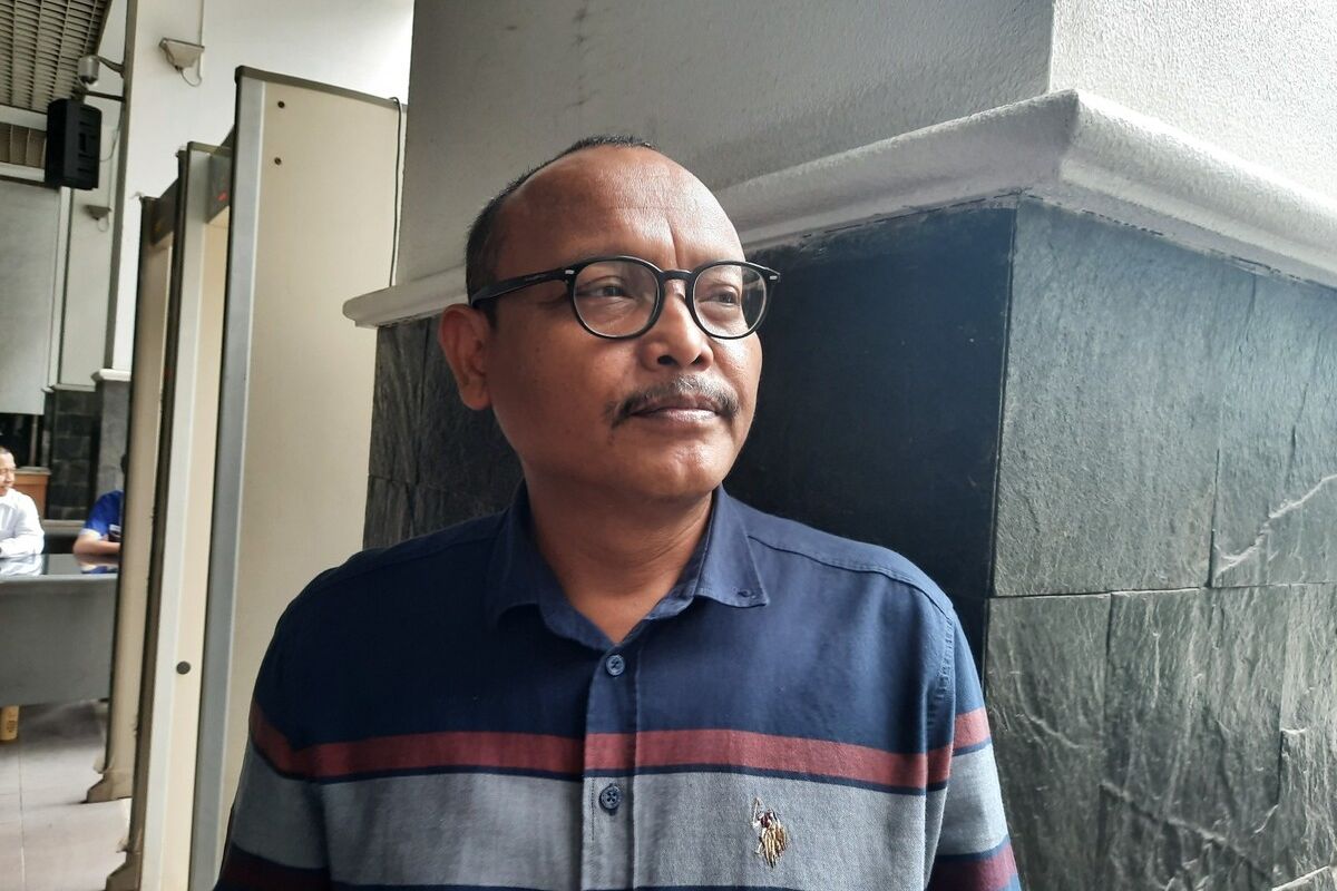 Anggota Fraksi Gerindra DPRD DKI Syarif, di Balai Kota, Jakarta Pusat, Kamis (26/12/2019)