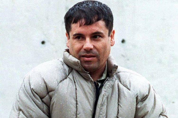 File foto 10 Juli 1993 ini menunjukkan Joaquin Guzman Loera dari Meksiko, alias El Chapo, di penjara La Palma di Almoloya, Juarez. 