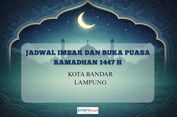 Jadwal Imsak dan Buka Puasa Kota Bandar Lampung Hari Ini, Jumat 20 Februari 2026