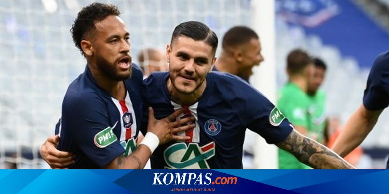 Psg Vs Saint Etienne Gol Tunggal Neymar Bawa Les Parisiens Raih Gelar Kedua Halaman All Kompas Com