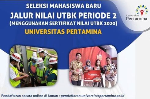Universitas Pertamina Buka Pendaftaran S1 Jalur Nilai UTBK, Tanpa Tes