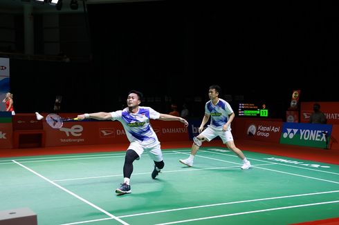 Hasil Indonesia Open: Kalah dari Wakil Jepang, Ahsan/Hendra Tersingkir