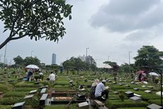 Menjelang Ramadhan, TPU Karet Bivak Dipadati Peziarah