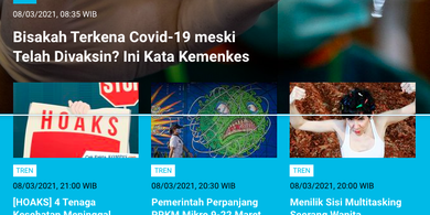 [POPULER TREN] Bisakah Terkena Covid-19 Setelah Divaksin? | Cara Menggunakan Aplikasi MyHeritage