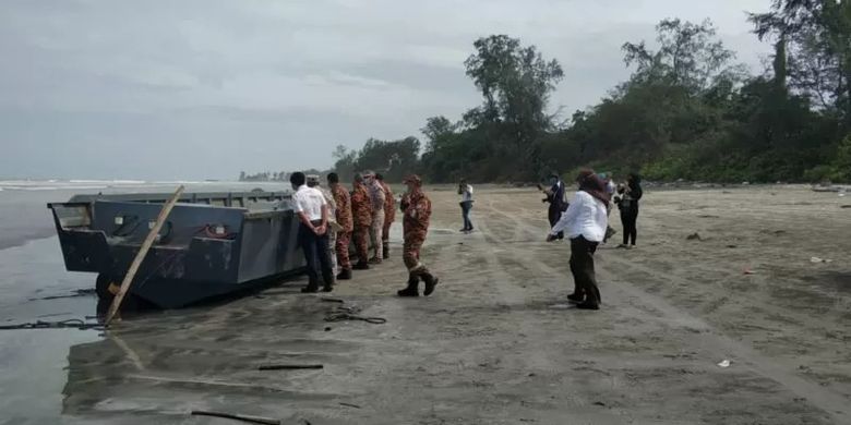 Tim KJRI Johor Bahru di lokasi kejadian