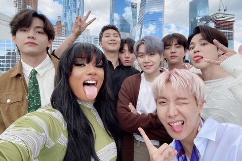 Megan Thee Stallion Batal Tampil Bareng BTS di American Music Awards 2021