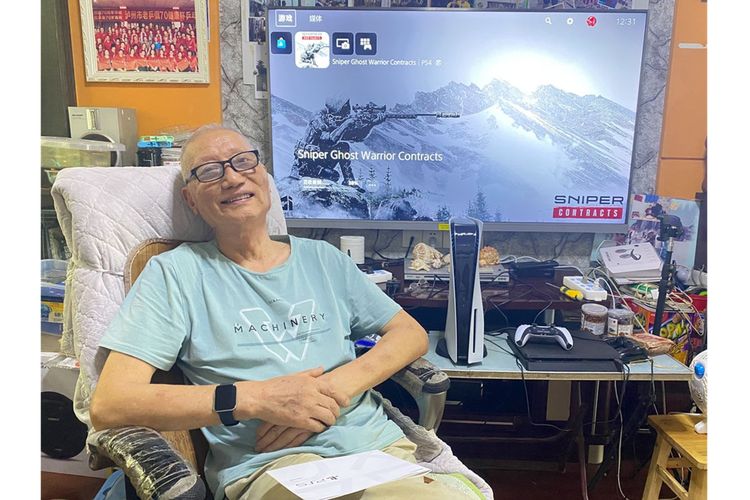 Yang Binglin, Kakek 91 Tahun asal China Ini Masih Aktif Main PS dan Koleksi Ratusan Game