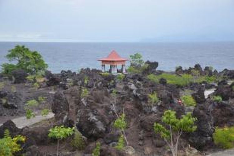 Tempat wisata Batu Angus, satu dari sekian tempat wisata yang menjadi andalan Ternate, Maluku Utara