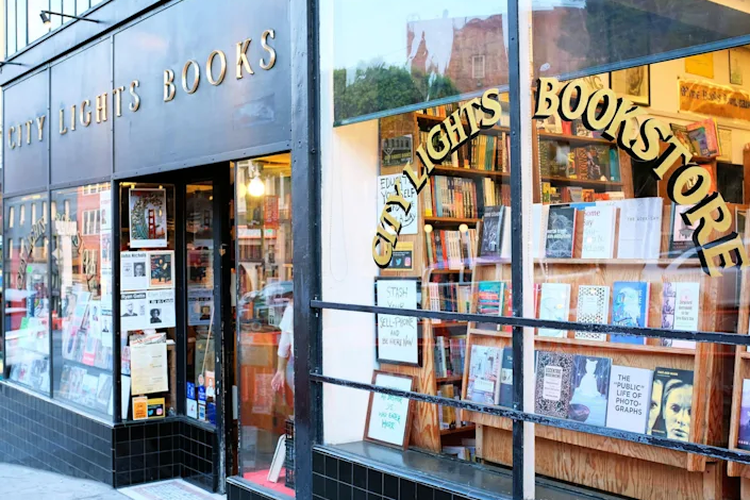 City Lights Bookstore. 