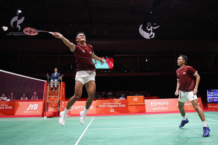 Hasil Bulu Tangkis Asian Games 2026: Fajar/Fikri dan Alwi Farhan Melaju ke 16 Besar