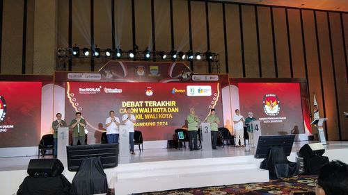 Pilkada Kota Bandung 2024, Daftar Nama 4 Paslon dan Visi Misinya   