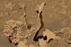 Wahana Penjelajah Curiosity Temukan Formasi Batu Aneh di Mars