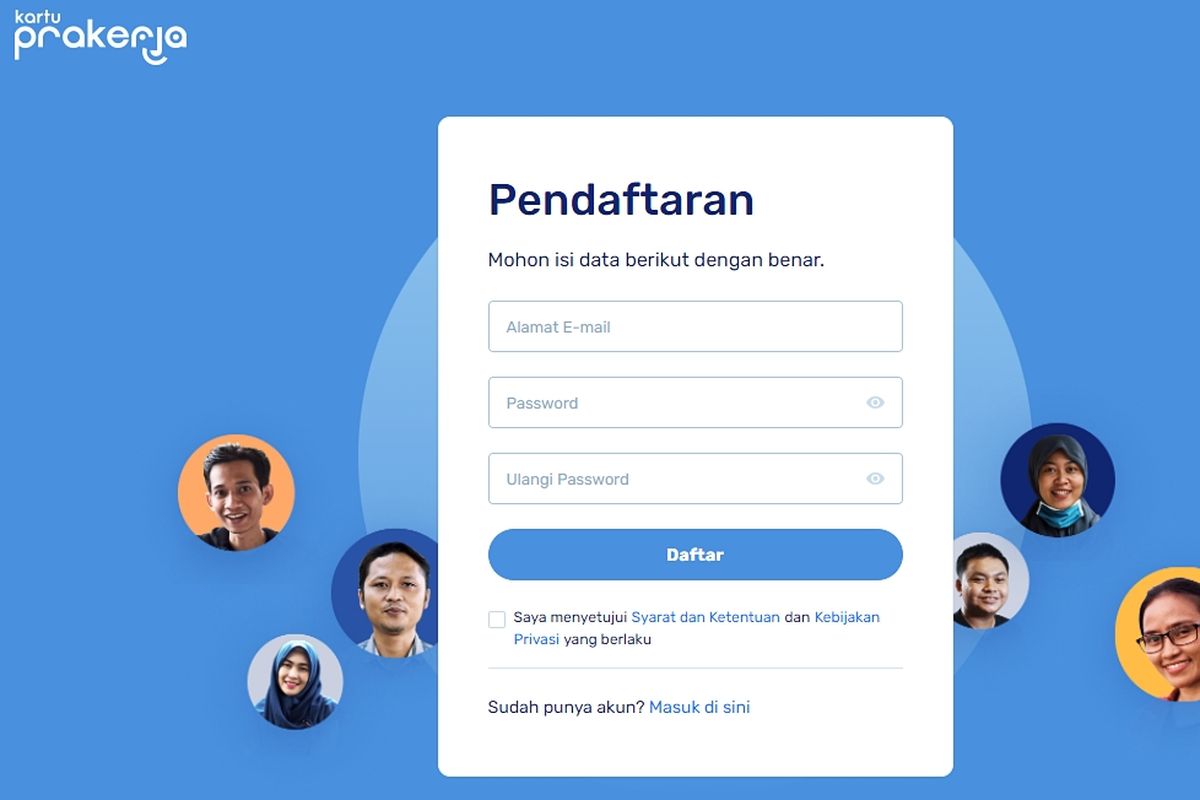 Syarat dan cara daftar Kartu Prakerja Gelombang 26 serta ketentuan upload foto KTP dan selfie