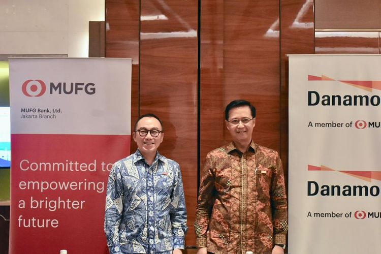 MUFG dan Danamon menunjukkan sinergi pembiayaan hijau dari strategi hingga implementasi praktis di Jakarta, Selasa (14/10/2025).