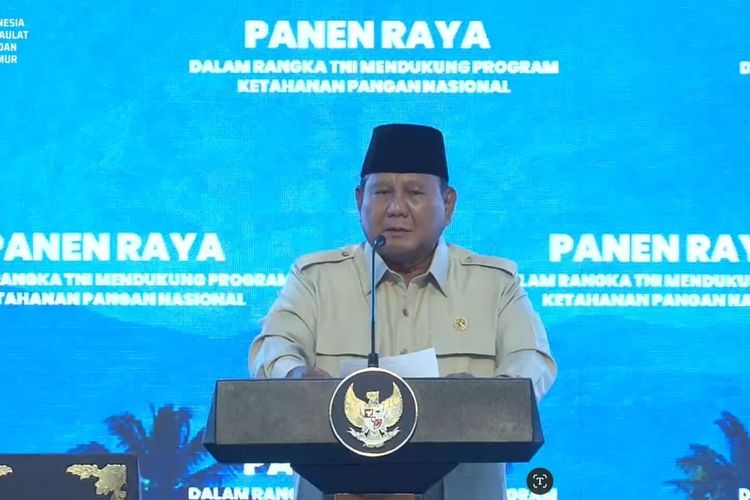 Canda Prabowo ke Pengurus Kelompok Petani Tebu