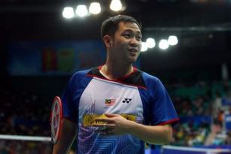 Pebulu tangkis nomor ganda putra asal Malaysia, Koo Kien Keat.