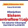 Contraflow Diberlakukan di Tol Jakarta-Cikampek mulai Hari Ini, Berikut Titiknya