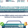 Cek Hasil Tes Tahap 2 RBB 2025, Klik rekrutmenbersama2025.fhcibumn.id