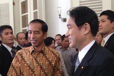 Pertemuan 30 Menit Jokowi dan Menlu Jepang