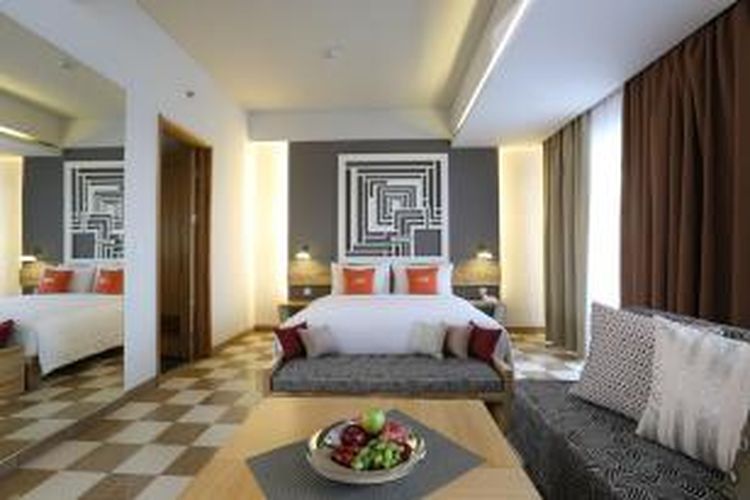 Kamar di hotel The 1O1 Bogor Suryakancana 