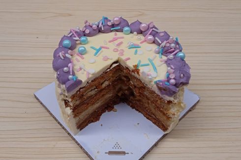 Mencicipi Cake Custom ala Toko Kue di Jaksel, Bisa Hias Sendiri