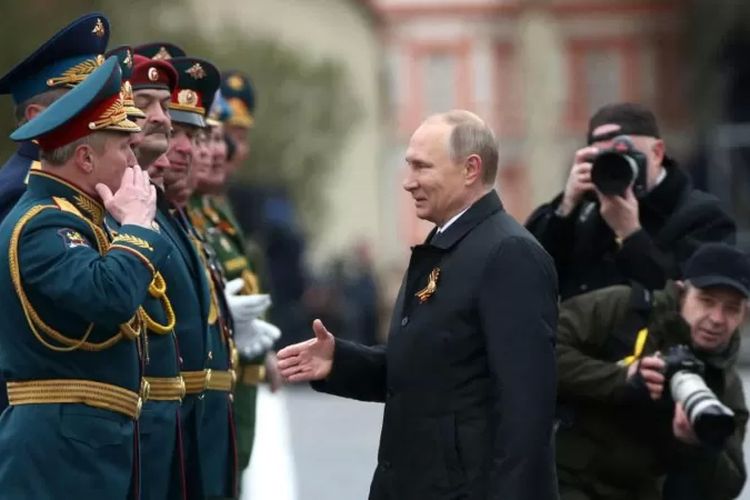 Presiden Rusia, Vladimir Putin, mengatakan perang yang sebenarnya sedang dilancarkan terhadap Rusia.