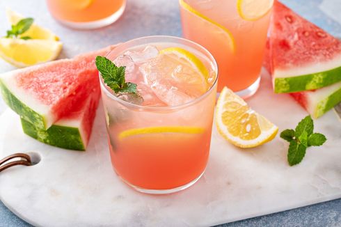 Resep Semangka Lemonade, Minuman Segar untuk Cuaca Panas