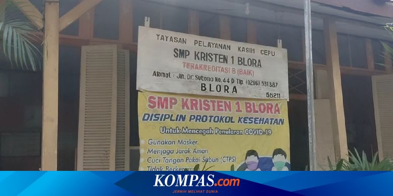 Klaster Asrama Pelajar Muncul di Blora, 6 Orang Positif Covid-19 - Vimarsana News