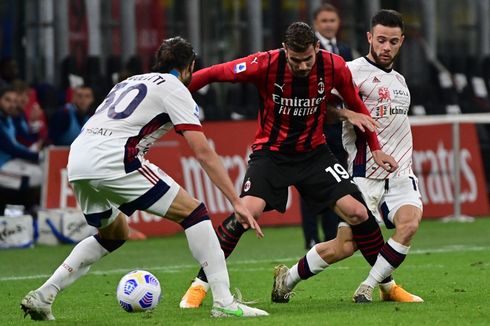 Hasil dan Klasemen Liga Italia - AC Milan Imbang, Zona Empat Besar Panas