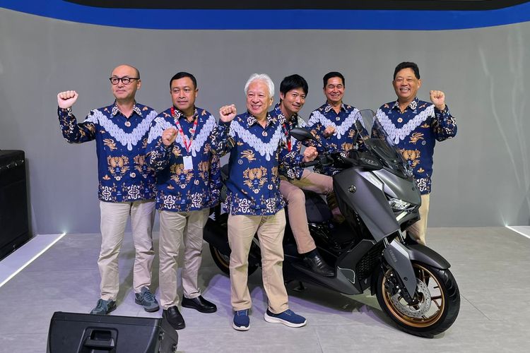 Yamaha Xmax Tecj Max meluncur di IMOS 2025