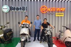 Keeway Bawa 3 Motor dan 2 Sepeda Listrik Baru ke Jakarta Fair 2023