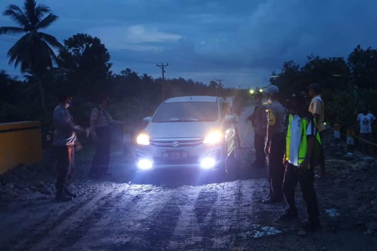 Jaga Jalur Logistik Poso - Parigi, Kementerian PUPR Tangani Perbaikan Jembatan Samalera Yang Tergerus Banjir