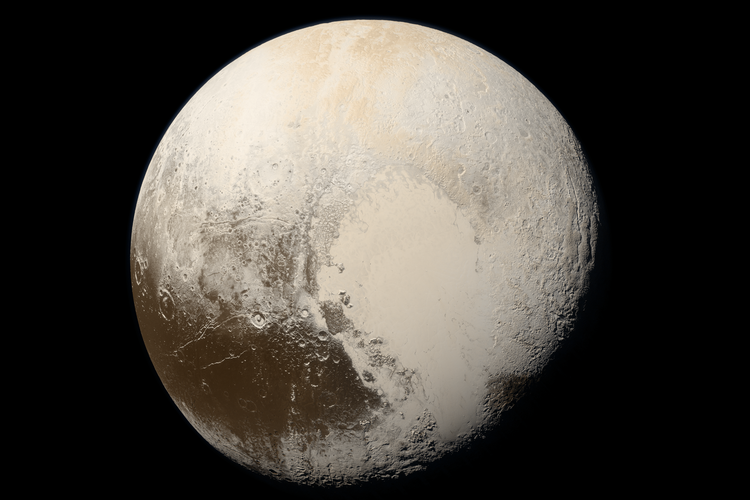 Pluto, salah satu planet kerdil