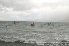 Turis Kolombia Hilang Terseret Arus di Pantai Kuta, Pencarian Diperluas