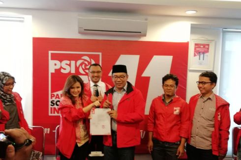 PSI Dukung Ridwan Kamil di Pilkada Jawa Barat 2018