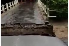 Jembatan Putus Diterjang Banjir, 90 Keluarga di Bondowoso Terisolasi