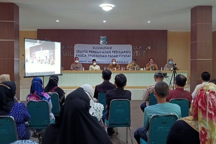 Disperindag Tangsel Gelar Sosialisasi Mekanisme Relokasi Pedagang Pasar ...