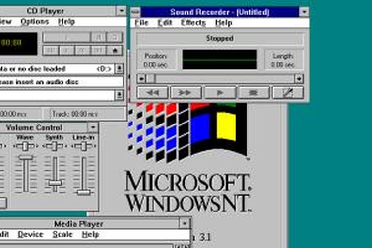 Tampilan Windows 3.1