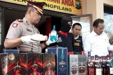 Polisi Surabaya Ringkus Produsen Minuman Keras Impor Palsu