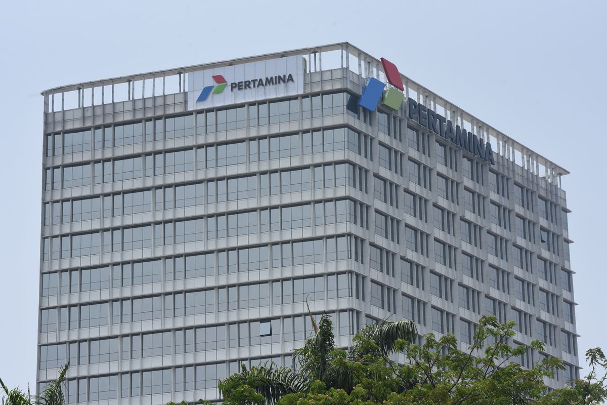 Kantor Pertamina di Jakarta.
