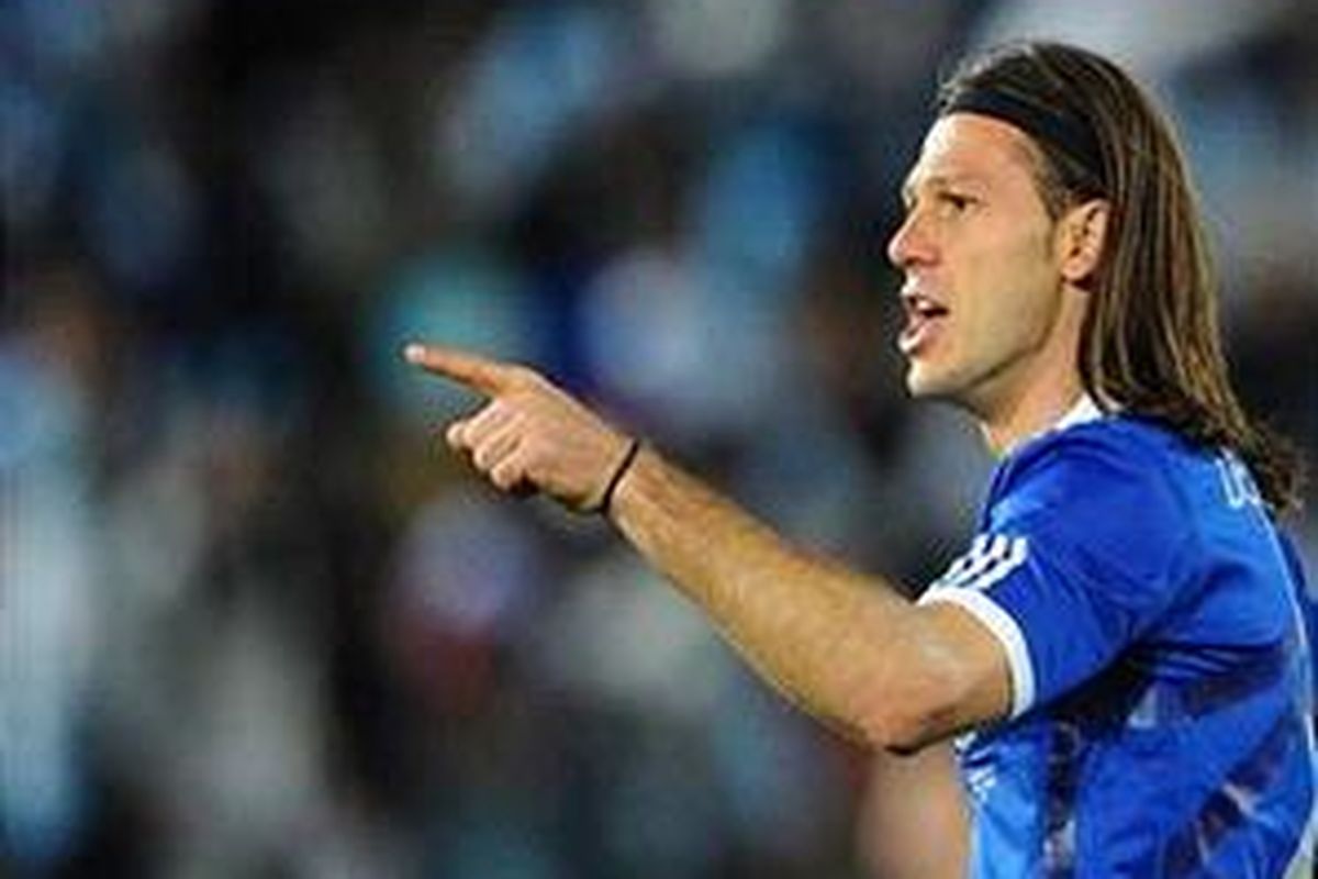 Defender Bayern Muenchen, Martin Demichelis.